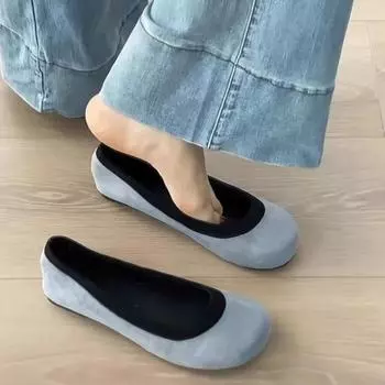 Туфли на плоской подошве с леопардовым принтом, женские мокасины с круглым носком, повседневная удобная обувь 2024 года, новый тренд осени, для путешествий, прогулок, Mujer Zapatos 35 коричневый