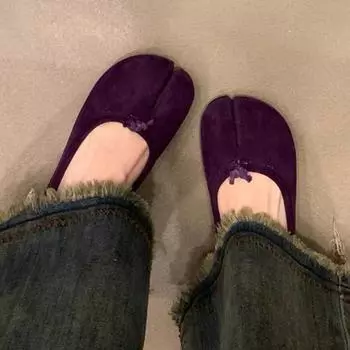 Туфли на плоской подошве женские замшевые туфли неглубокие повседневные дизайнерские сандалии осень 2024 прогулочные платья удобные лоферы обувь абсолютно новые женские туфли Zapatos 35 коричневый