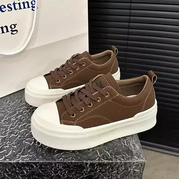 Туфли на толстой подошве для детей, небольшого роста, бисквитные, с мягкой подошвой, легкие, повседневные спортивные, белые туфли 35 цветной печати леопарда