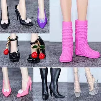 Туфли на высоком каблуке 30 см, качественные босоножки для кукол, новые супермодельные ботинки, аксессуары для кукол 2