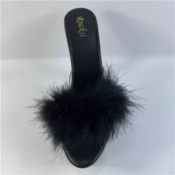 Туфли на высоком каблуке с кристаллами, тонкие каблуки, классные тапочки, слово «волшебный ветер» с прозрачными сандалиями, женские, новинка 2025 года, мода, лето 34 белый