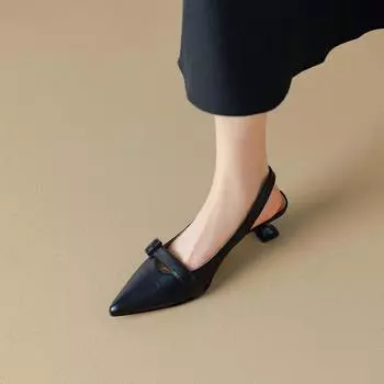 Туфли на высоком каблуке женские новинка 2025 года лето и осень вечерние босоножки с сумкой на голове темперамент светские босоножки с тонким каблуком и острым носком серебристые 35 серебряный