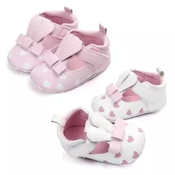 Туфли принцессы для девочек, мягкая подошва, милое платье с кроличьими ушками для малышей, на плоской подошве, на 1 год, подарки на день рождения для новорожденных, детские товары 0-6m розовый
