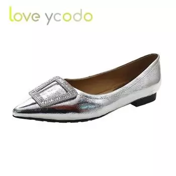 Туфли ручной работы из натуральной яловой кожи для комфортной женской моды 40 чёрный