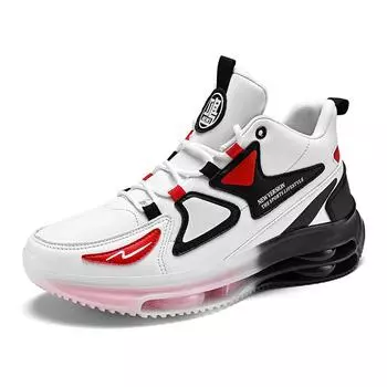 Туфли с высоким берцем Мужская трендовая студенческая повседневная обувь Модная спортивная обувь Модная повседневная обувь на воздушной подушке Спортивная обувь 39-44 39 белый