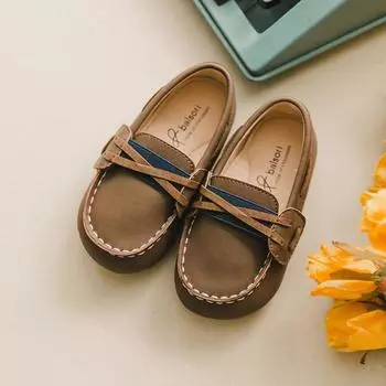 Туфли унисекс Baby Jam Loti Banding Brown-BB334 130