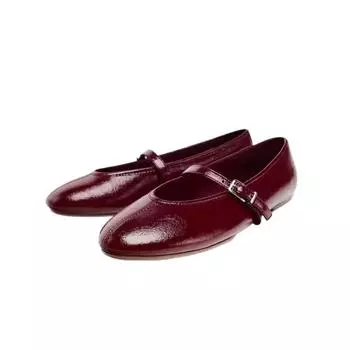 Туфли женские с пряжкой на ремне женские балетки для отдыха на природе повседневные балетки женские швейные с круглым носком мягкая подошва большие размеры женская обувь 35
