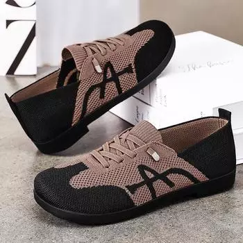 Туфли женские универсальные летние новые дышащие повседневные туфли женские туфли мягкая подошва не устают ноги ретро немецкие кроссовки 36