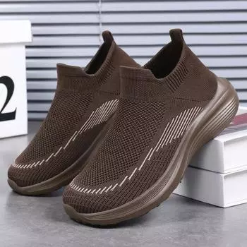 Туфли женские универсальные весенние новые дышащие повседневные туфли с одной педалью носки туфли с мягкой подошвой для мам 36