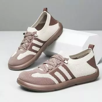 Туфли женские весна и осень новые дышащие ленивые туфли мягкая подошва износостойкие одинарные туфли повседневные универсальные женские туфли-педальные туфли 35 чёрный