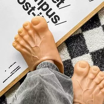 TUINANLE Босоногие Бессмертные розыгрыш Гигантские пять забавных тапочек розыгрыш Моделирование больших ног Обувь с пальцами на ногах 36