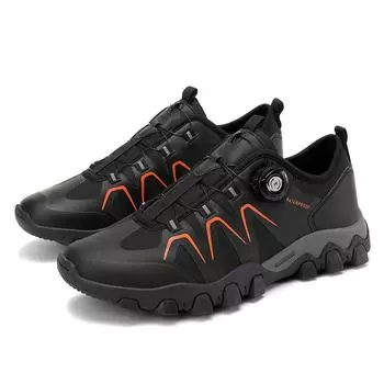 TUINANLE Casual Fitness Men s Shoes Breathable Outdoor Hiking Shoes Fashionable Style Sports Sneakers 39 чёрный