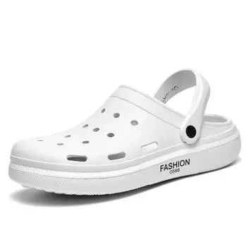 TUINANLE Домашние тапочки Унисекс Нескользящие пляжные сандалии из ЭВА для женщин Мягкая мужская обувь с отверстиями