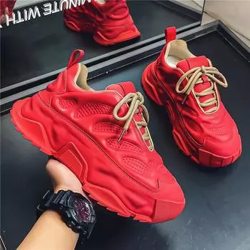 TUINANLE качественные модные кроссовки мужские удобные дышащие кроссовки для ходьбы на шнуровке мужские спортивные туфли 39 чёрный