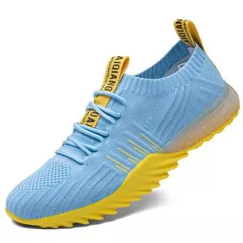 TUINANLE/летние женские модные кроссовки, дышащая повседневная обувь, женские кроссовки, женские кроссовки на плоской подошве 35 оранжевый