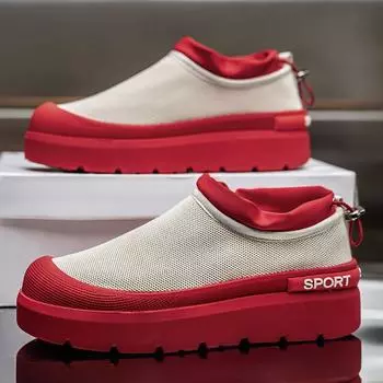 TUINANLE Лоферы мужские мягкие туфли для вождения высокого качества на плоской подошве мужские прогулочные туфли дышащие сетчатые повседневные лоферы без застежек 39 чёрный