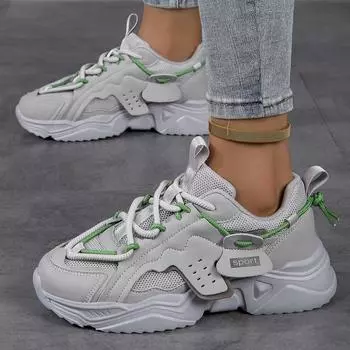 TUINANLE/массивные кроссовки для женщин, дышащая обувь на платформе с сеткой, Нескользящая повседневная обувь для папы для девочек