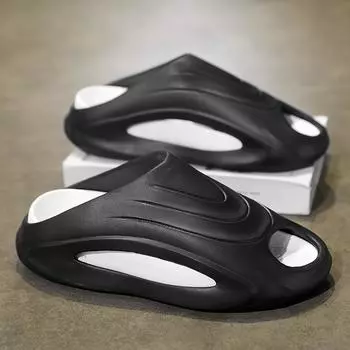 TUINANLE Men Slippers Summer Anti Slip EVA Home Shoes Outdoor Man s Beach Shoes Soft Slipper