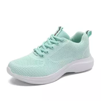 TUINANLE/Модные женские красочные кроссовки, женская обувь на сетчатой шнуровке на легкой подошве, повседневная женская удобная прогулочная обувь на плоской подошве