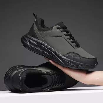 TUINANLE Мужская обувь Платформа Мужские кроссовки Вулканизированные кроссовки 39 зелёный