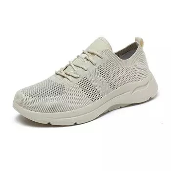 TUINANLE Мужские кроссовки с дышащей сеткой, повседневная обувь на платформе, легкая теннисная спортивная обувь