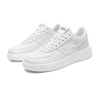 TUINANLE Мужские модные кроссовки для скейтбординга Весенние удобные нескользящие повседневные кроссовки на шнуровке для женщин Ретро обувь для активного отдыха на открытом воздухе Спортивная обувь 36 белый