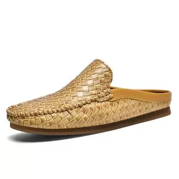 TUINANLE мужские сандалии, летние повседневные шлепанцы на плоской подошве, мужские уличные лоферы, обувь на платформе 39 чёрный