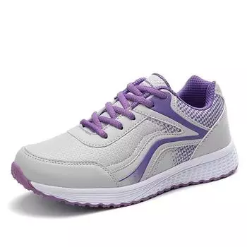 TUINANLE Women Sports Shoes Non-slip Leather Platform Sneakers Female Casual Waterproof Running Gym Shoes