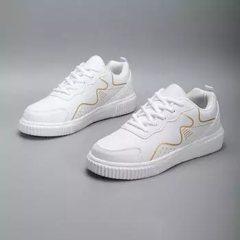 TUINANLE Женская обувь для активного отдыха, дышащие, мужские, высококачественные, универсальные, спортивные, повседневные кроссовки 36 чёрный