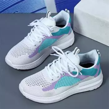 TUINANLE/женская обувь на платформе, сетчатые дышащие кроссовки, мужские повседневные спортивные туфли на шнуровке, унисекс 35 белый