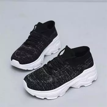 TUINANLE Женская спортивная обувь, повседневные массивные кроссовки на шнуровке, женские прогулочные туфли на платформе, унисекс