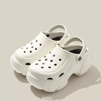 TUINANLE/женские домашние тапочки, нескользящие сандалии на толстой подошве, пляжные тапочки для девочек из ЭВА