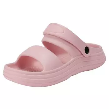 TUINANLE/женские тапочки, летняя противоскользящая пляжная обувь из ЭВА, женские повседневные уличные домашние сандалии