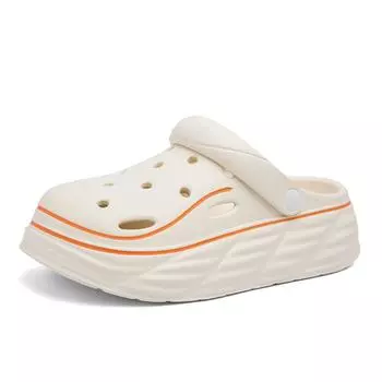 TUINANLE/женские тапочки, мягкие нескользящие домашние туфли из ЭВА с отверстиями, уличные пляжные сандалии для девочек