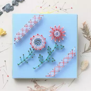 TUKUMO String Art Летние каникулы Бесплатный набор для изучения и творчества Набор для творчества Набор для самостоятельной работы Скандинавский стиль Дети Взрослые Релаксация Легкое образование Творчество