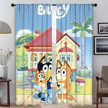 Тюль для спальни B-BlueyS Хэллоуин украшения для дома интерьерные шторы для гостиной оконные шторы перегородки жалюзи абажуры W50xH70cmx2pcs-CL