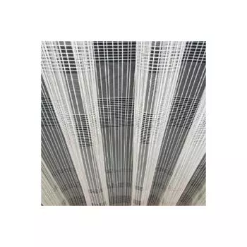 Тюль в горизонтальную полоску