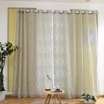 Тюль вуаль дверь окно занавеска драпировка панель прозрачный шарф балдахин горячая распродажа 100*250cm