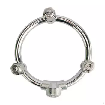 -Туманизирующая насадка, распыляющий спринклер круглой формы, универсальный, изготовлен из нержавеющей стали для