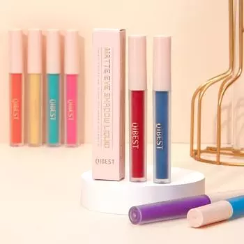 Туманные матовые жидкие тени для век, монохромные бархатные, натуральные восстанавливающие жидкие тени для глаз, щек, землистого цвета #1