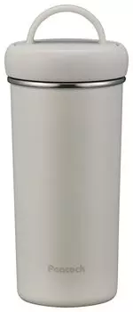 Tumbler Bottle 400ml White Water Bottle Thermal Insulation Mug Bottle Thermos W The-peacock AEB-40