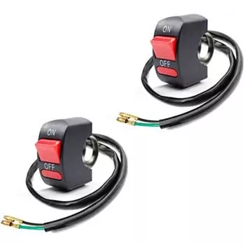 Тумблер для U5 U7 U2, 2 шт., кнопочный переключатель для U5 U7 U2, светодиодный выключатель света 15x8x2cm