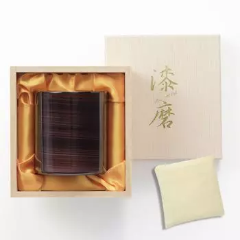 Тумблер для виски Tsubame Yamanaka с лаковым покрытием Shikage Urushi x 250 мл SimpleBag Сделано во Вьетнаме Уруси Сделано в Японии J-kitchens-SimpleBag 7,3 см 8,3 см / /