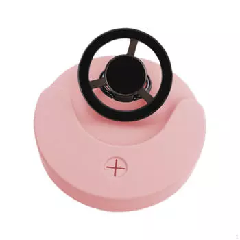 Tumbler Lid Creative with Phone Holder,Easy to Clean,Leakproof for Cup Accessories Cover розовый