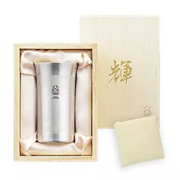 Tumbler Pure Copper Bite 150ml Made in Japan with SimpleBag Made in J-kitchens (Silver Finish) (Set Vietnam)