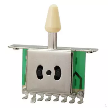 Тумблер-селектор с ручкой для партий гитарных музыкальных струнных инструментов — согласно описанию