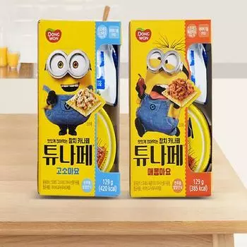 Тунец Dongwon 129г x 4P Пикантный майонез Острый майонез 2 вкуса 1. Savory mayo 4P