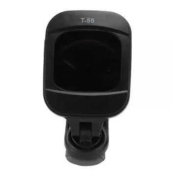 Тюнер для гитары с зажимом, черный ЖК-дисплей, диапазоны от A0 до C8, диапазон от 430 до 450 Гц, вибрационный датчик, тюнер для скрипки Ba