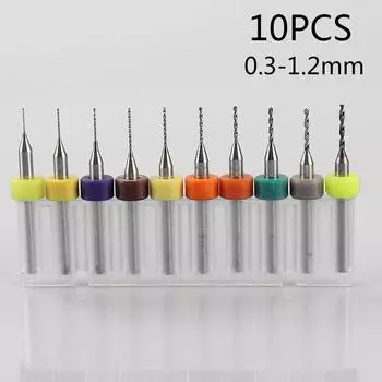 Tungsten Steel Mini Drill Bits Circuit Board Carbide Drilling Hole Rotary Tool