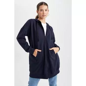 Туника стандартного кроя с длинными рукавами